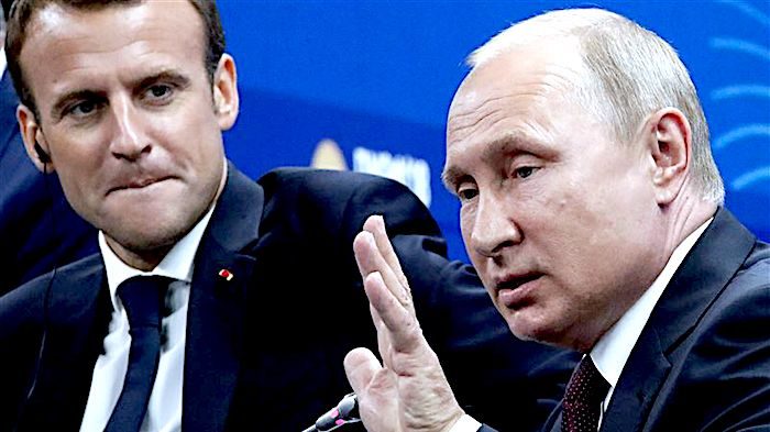 Macron Putin