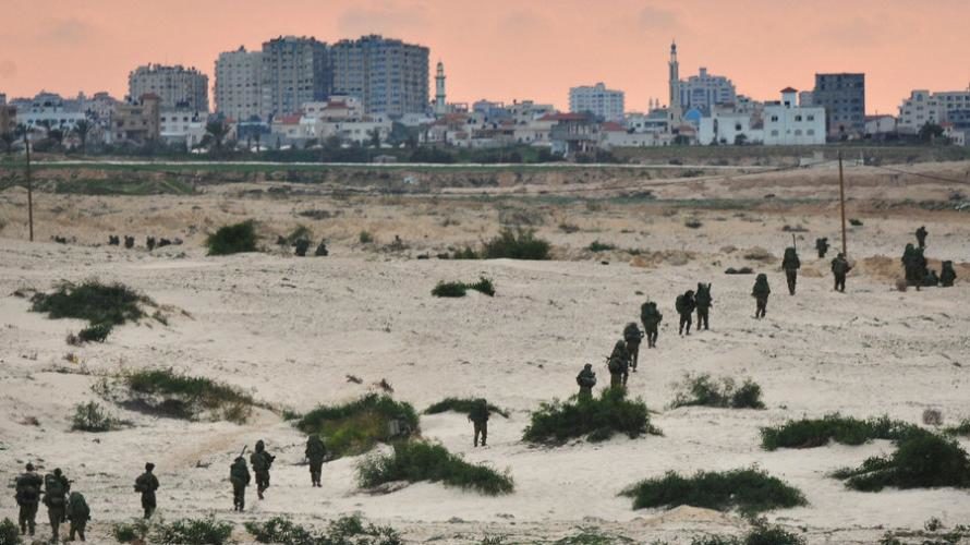 Israeli troops Gaza