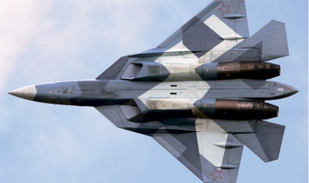 Russian Su-57 fighter jet