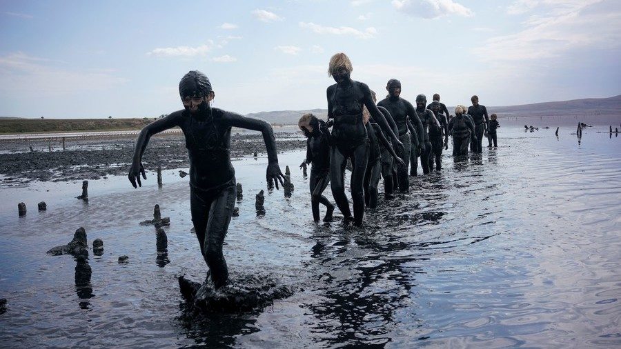 Azov Sea bathing