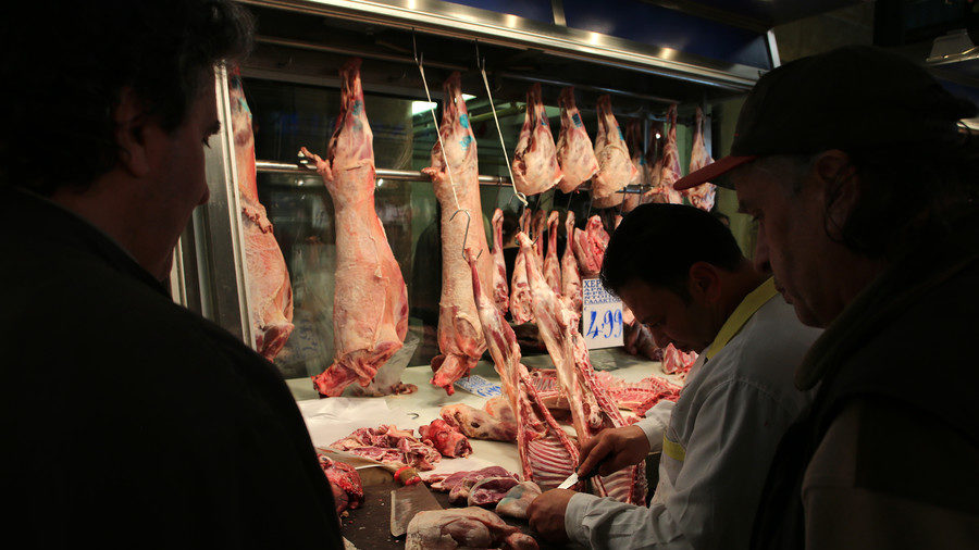 vegans target butcher shops