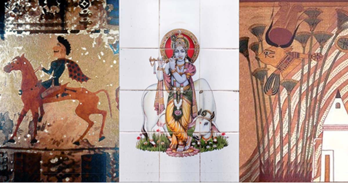 sacred animal cow horse cat