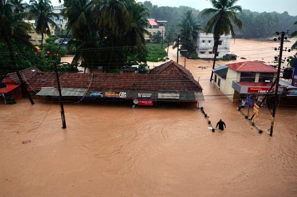 Click to enlarge Flooding in Mangaluru (Mangalore), India, 29 May 2018.