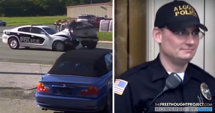 police crash