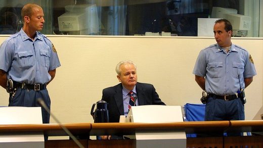 Click to enlarge milosevic trial hague