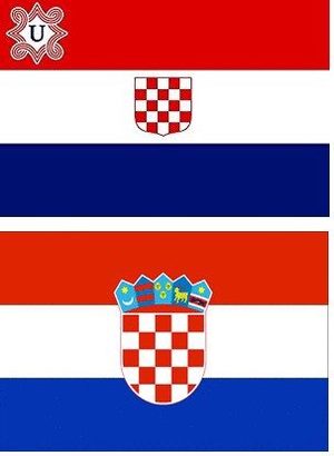 croatian flags