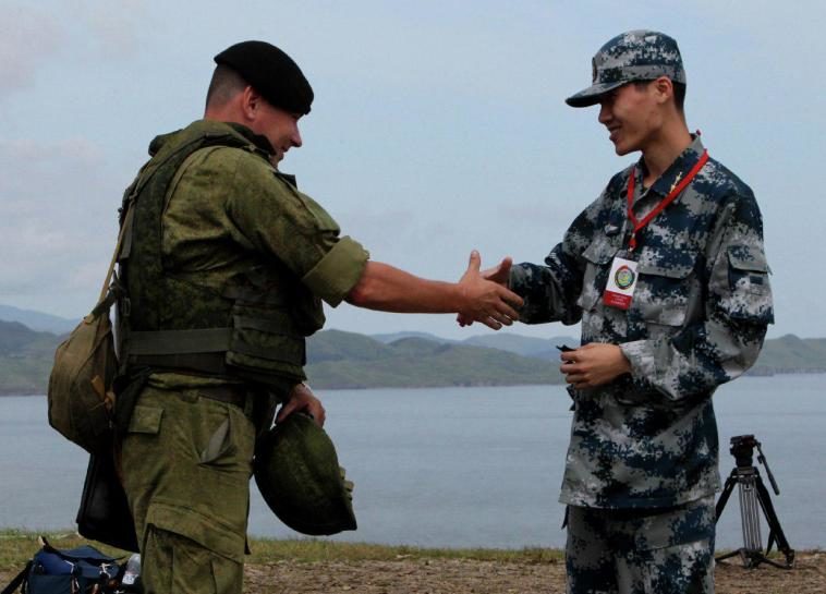 Russia China military