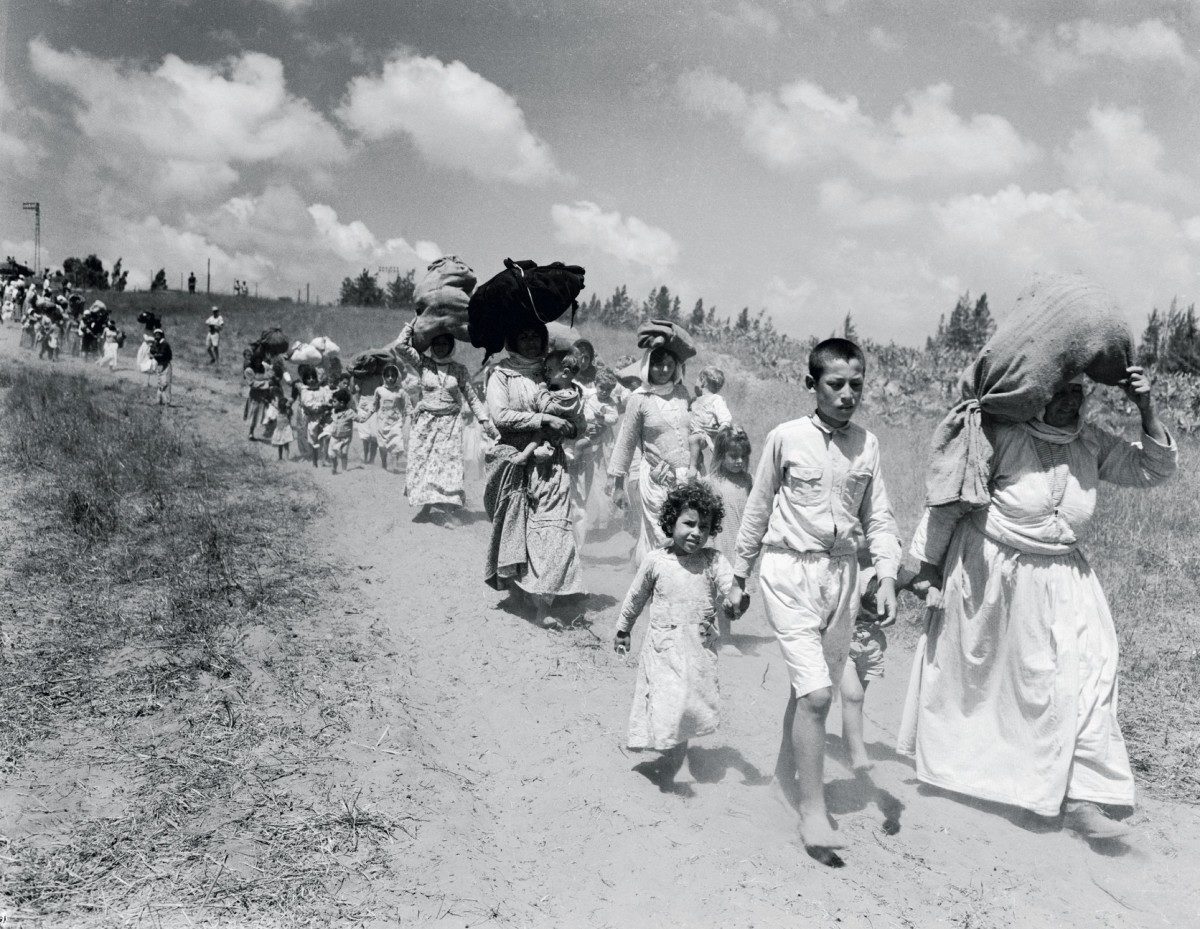 Click to enlarge Nakba expulsion Palestinians Lydda