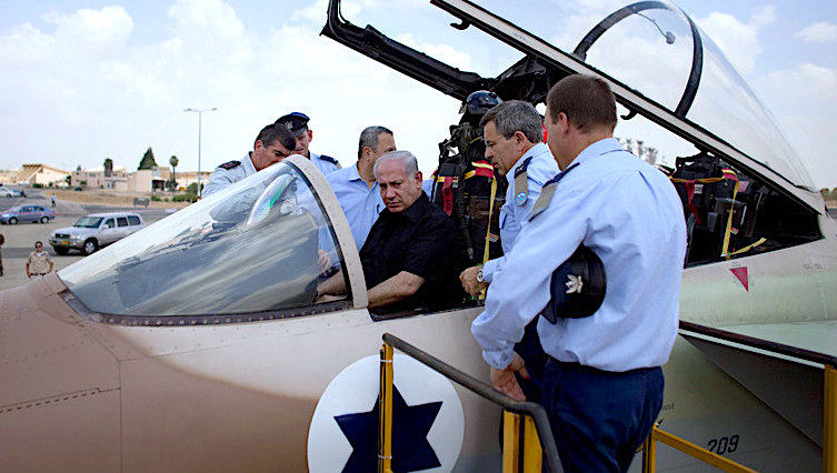 Click to enlarge Netanyahucockpit
