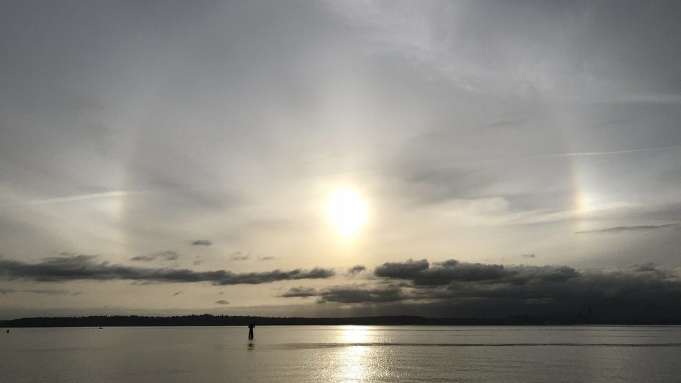 Sun dogs in NW WA