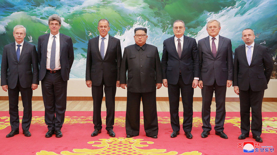 Click to enlarge Kim Korean Peninsula denuclearization lavrov putin