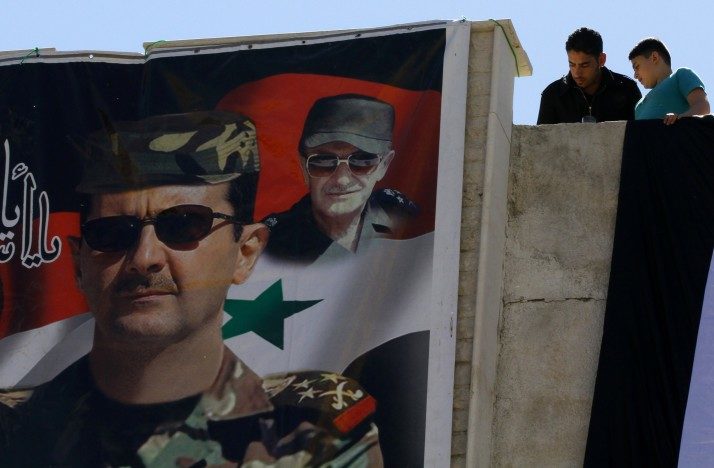 Click to enlarge Bashar al-Assad