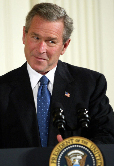 Click to enlarge George W. Bush