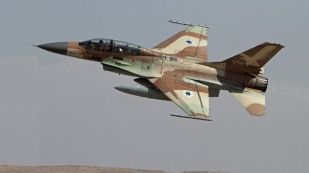 Israeli F16 fighter jet