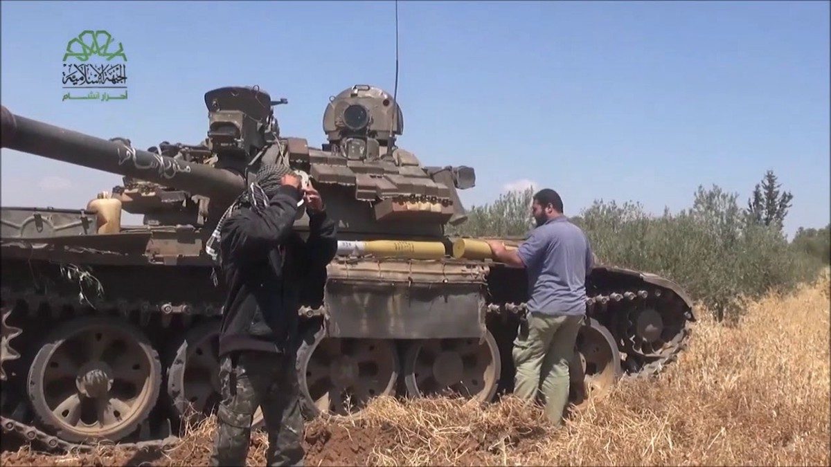 Click to enlarge Syrian rebels