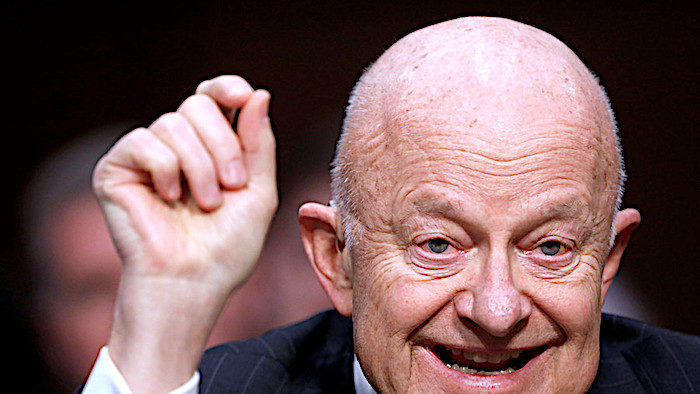 Click to enlarge James Clapper