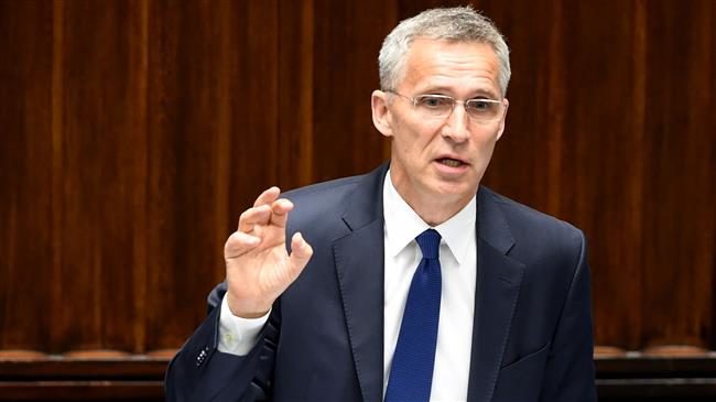 Click to enlarge NATO Secretary General Jens Stoltenberg