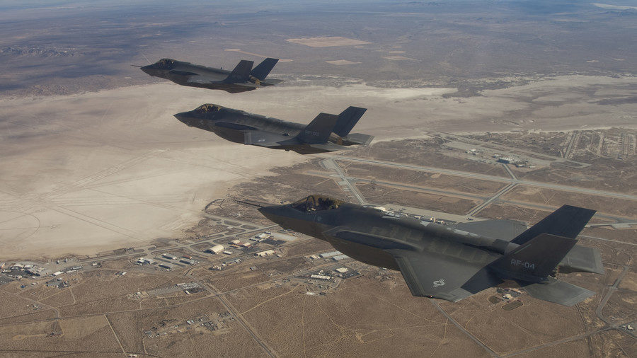 Click to enlarge Israeli F-35 Lightning II fighter jets