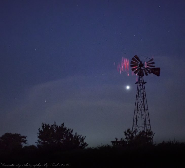 red sprites oklahoma 30th May 2018
