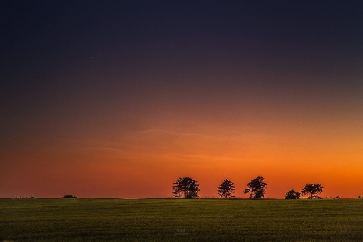 Noctilucent Clouds Taken by Ruslan Merzlyakov on May 31, 2018 @ Hjørring, Denmark