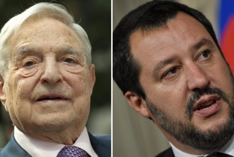 Soroš izjavio da je zamjenik premijera Italije na Putinovom platnom spisku - Salvini: Soroš je beskrupulozan špekulant