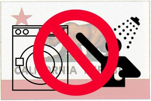 no laundry shower