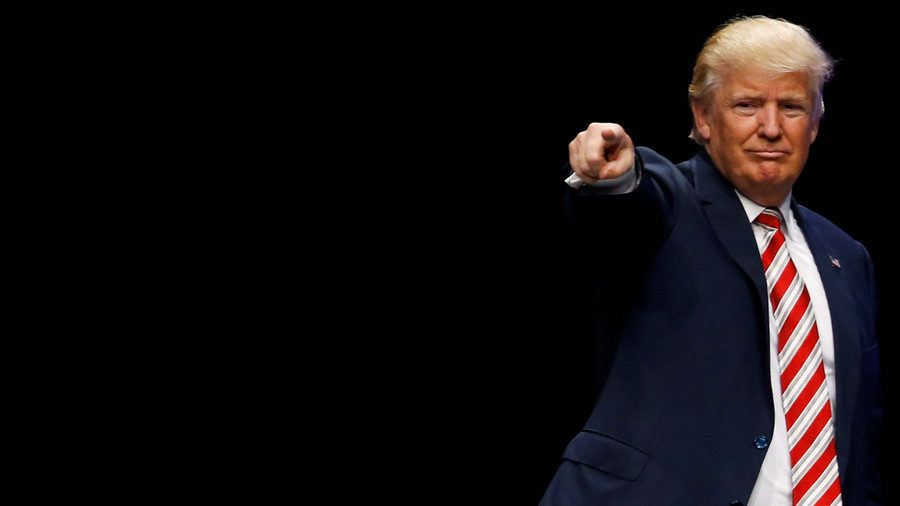 Click to enlarge US President Donald Trump