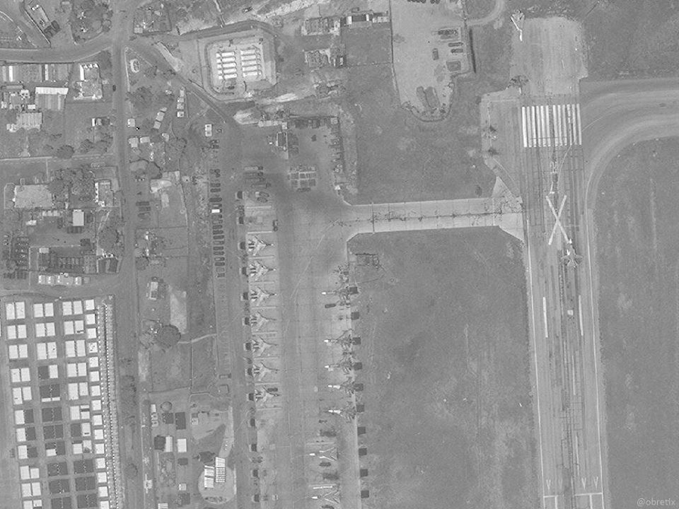 Satellite images of Hmaymim Airport