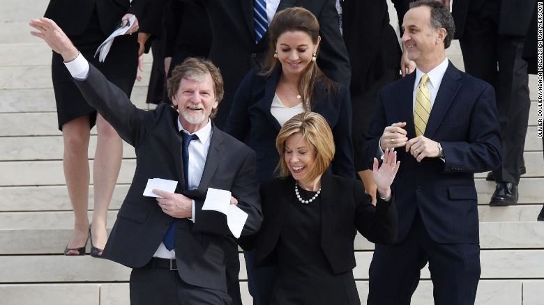 Click to enlarge Supreme court ruling Christian baker gay wedding cake