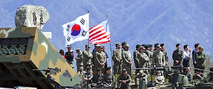 Click to enlarge SKorean,US troops