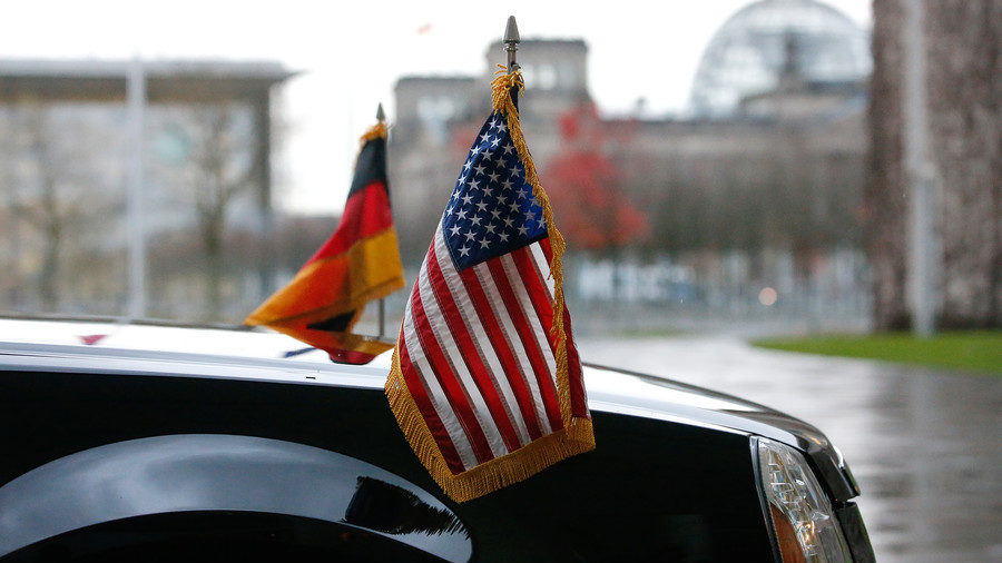Click to enlarge US german flag