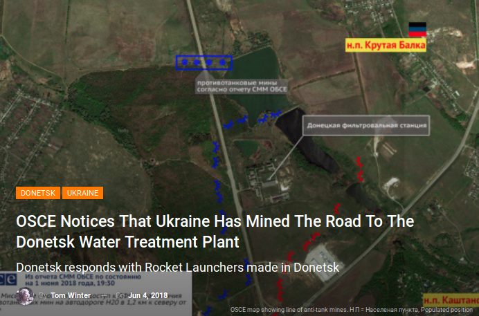 Click to enlarge OSCE map showing line of anti-tank mines