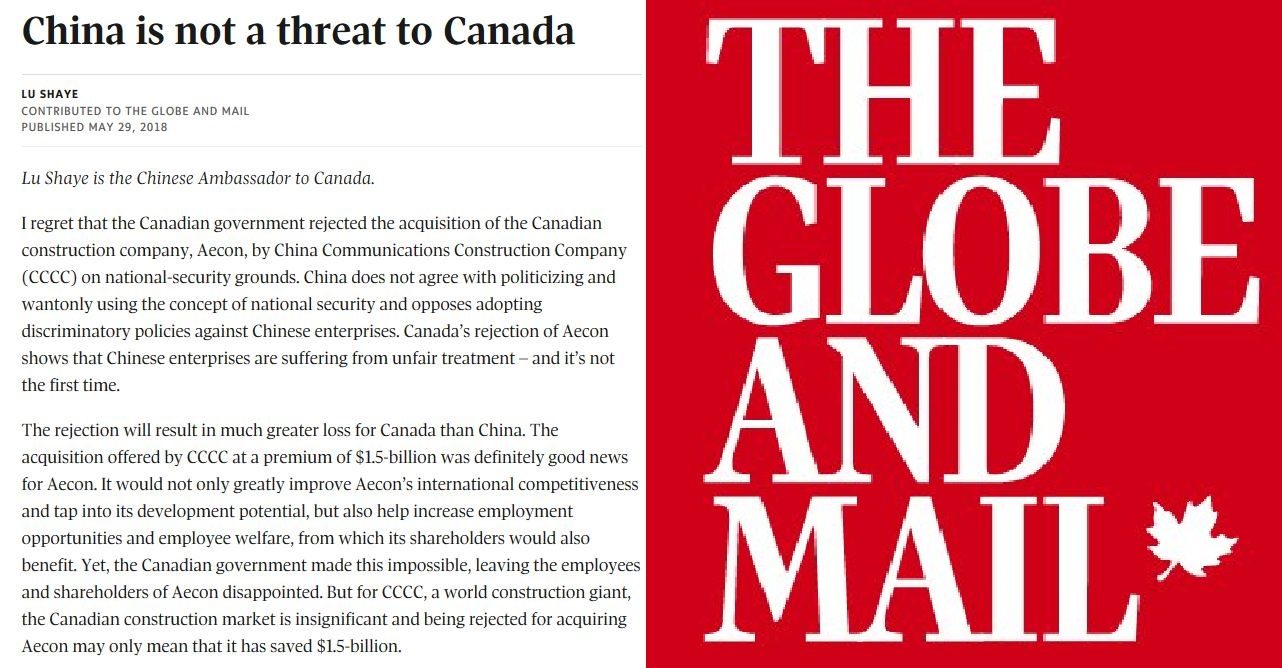 Click to enlarge ambassador china canada