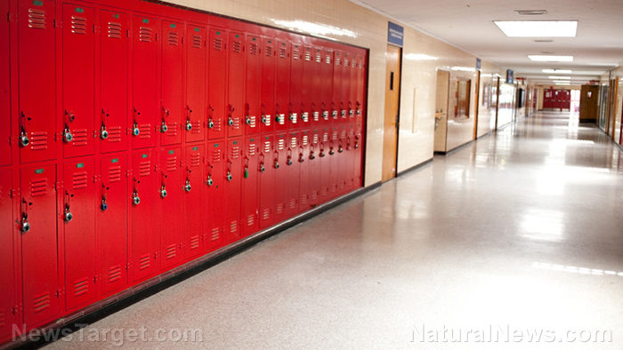 school hallway