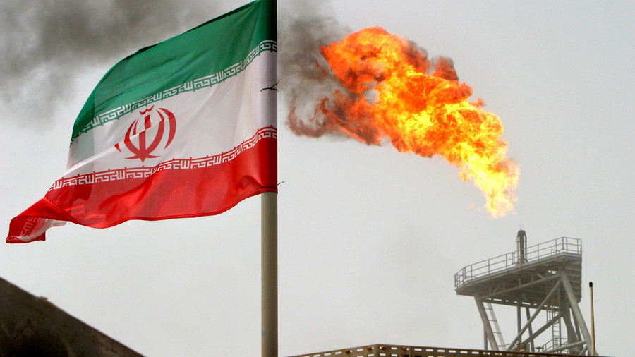 gas flare oil Iran