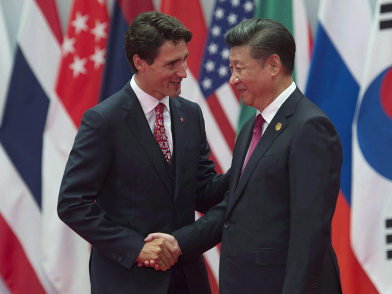 Click to enlarge trudeau xi jinping