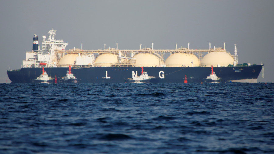 Click to enlarge LNG Gas Tanker