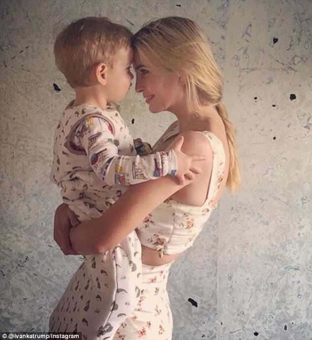 Ivanka trump son photo controversy