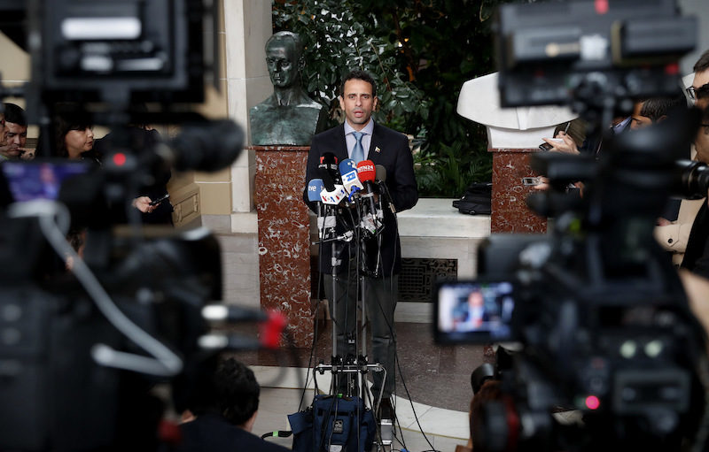 opposition leader Henrique Capriles