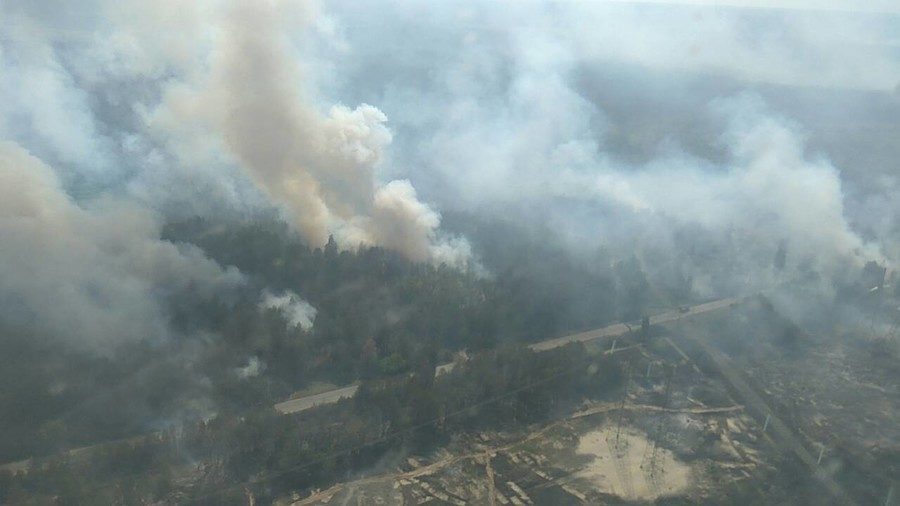 wildfire chernobyl june 2018