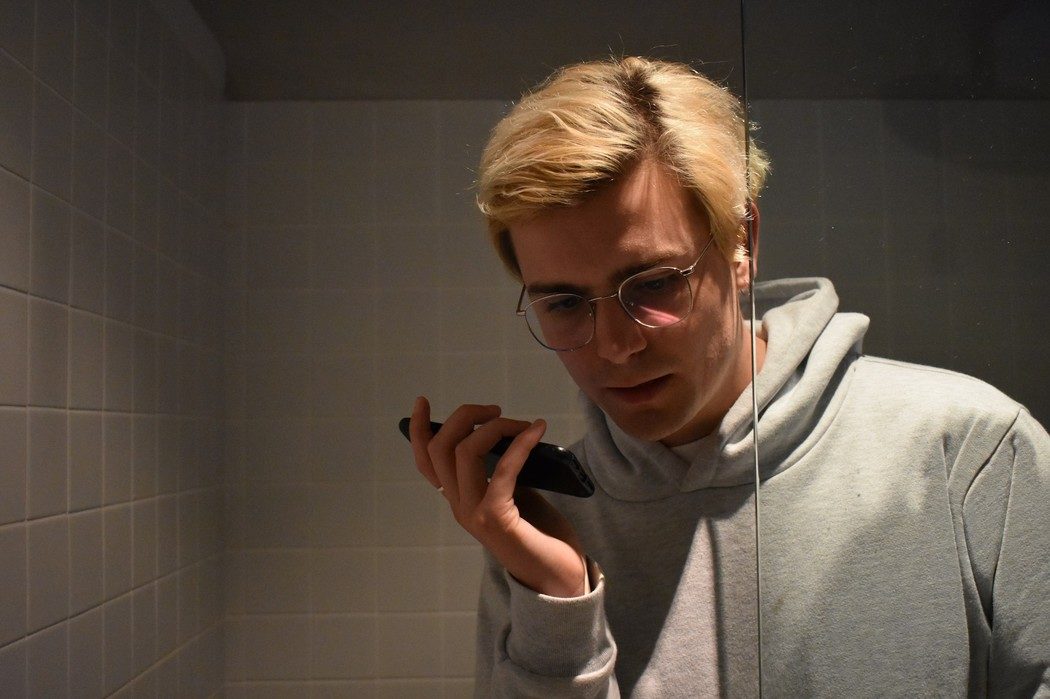Click to enlarge Phone listening 2