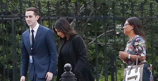 Kim Kardashian White House