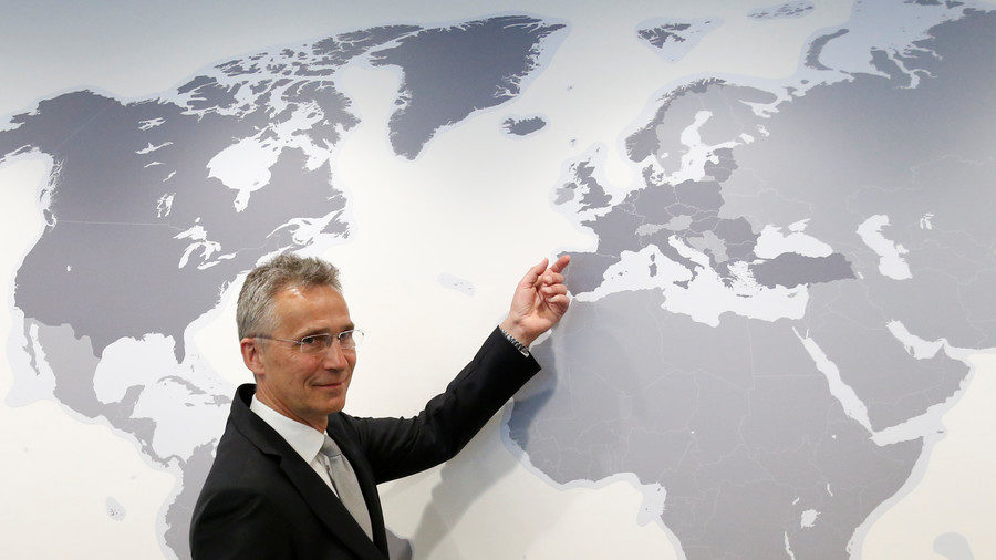 Click to enlarge NATO Secretary-General Jens Stoltenberg