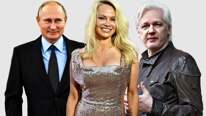 Putin, Anderson, Assange