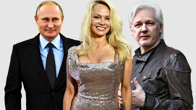 Click to enlarge Putin, Anderson, Assange