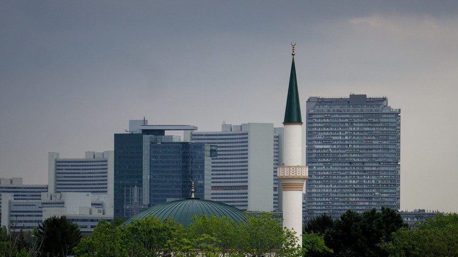 A mosque of the Islam Centre of Vienna
