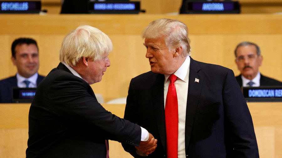 Boris Johnson and Donald Trump