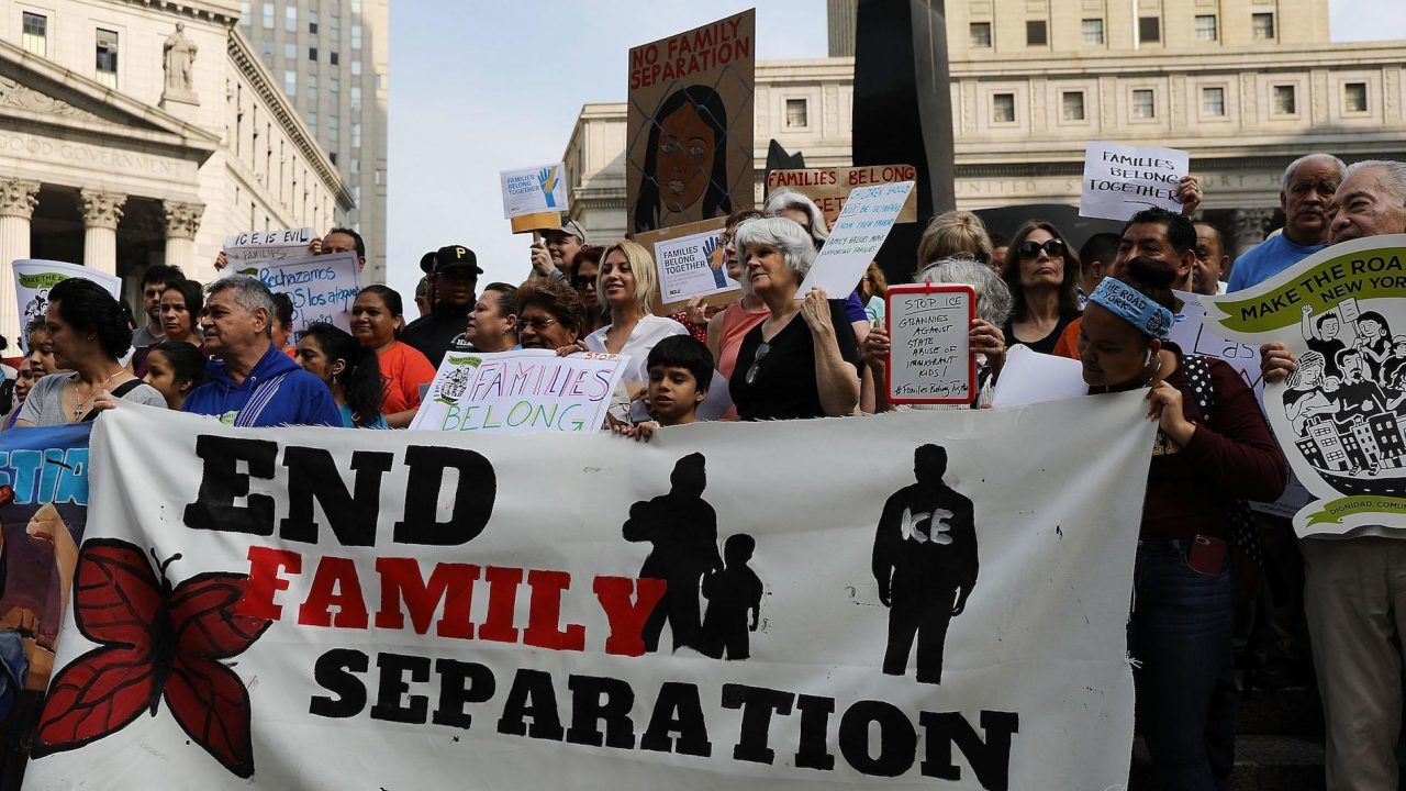 family separation US illegal migrants