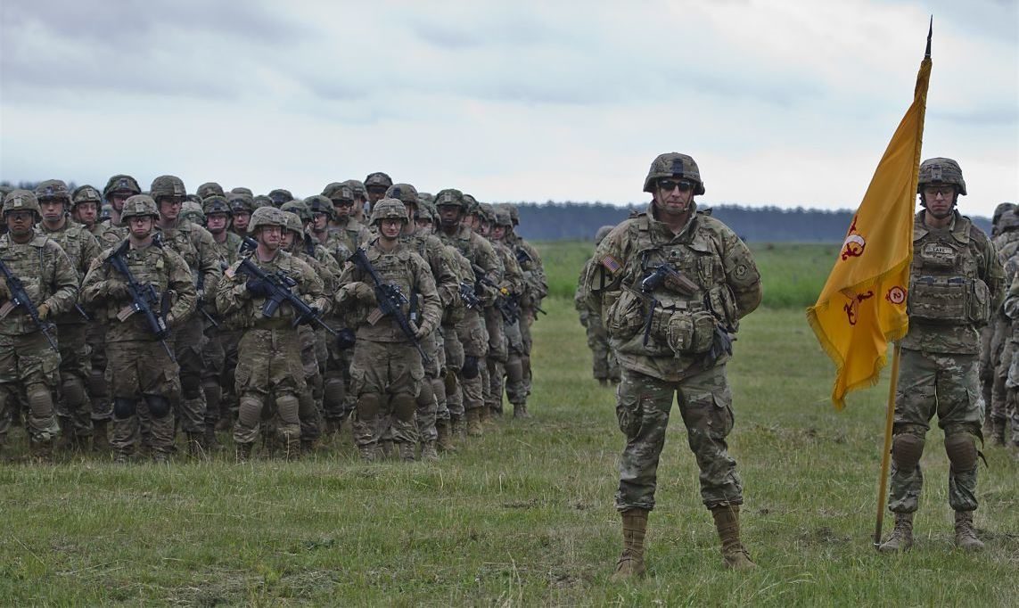 Click to enlarge NATO troops
