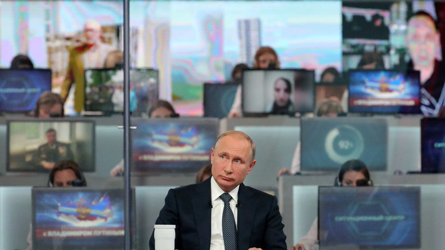 Click to enlarge Putin Q&A